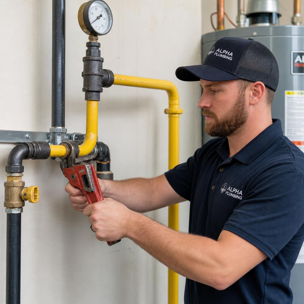 Gas Line Services service by Aqua Pure Plumbing