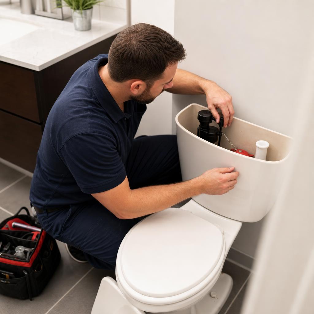 Toilet Repair service by Aqua Pure Plumbing